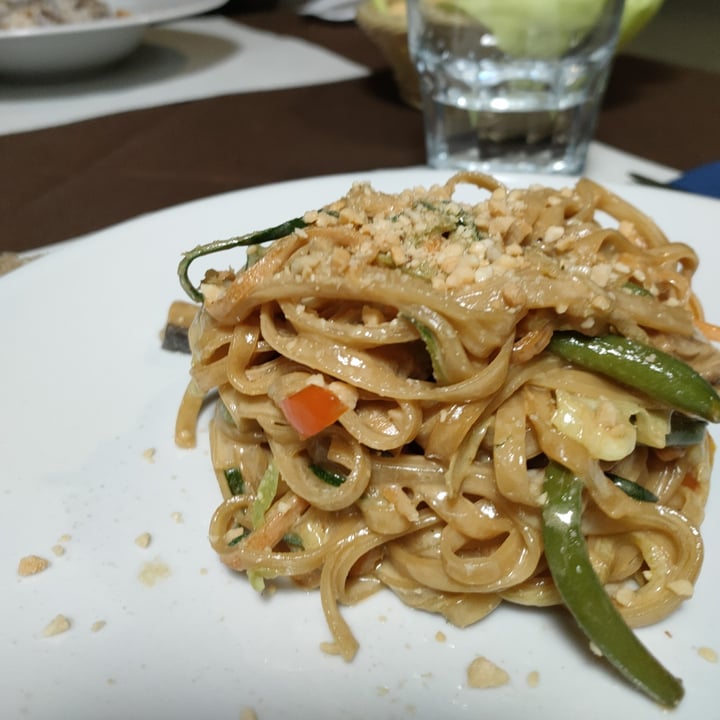 photo of La Tecia Vegana Spaghetti di riso con zucchine, carote e funghi shared by @martinabecherucci on  03 Feb 2022 - review
