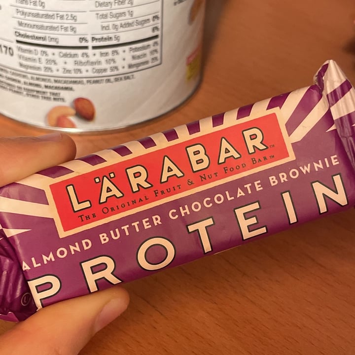 photo of Larabar Almond Butter Chocolate Brownie Protein shared by @ellehurst on  01 Nov 2021 - review