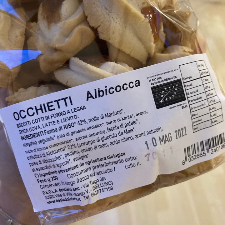 photo of Deola dolciaria Biscotti Con Gocce Di Cioccolato shared by @babinskij on  01 Apr 2022 - review