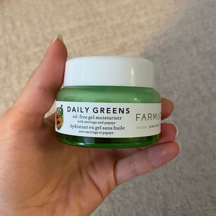 review photo of Farmacy Skincare Daily Greens Oil-free Gel Moisturizer shared by @alexiscl on 22 Jun 2021 - review