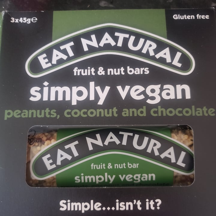 photo of Eat natural Simply Vegan Fruit and Nut Bar shared by @jbjumping on  07 Sep 2021 - review