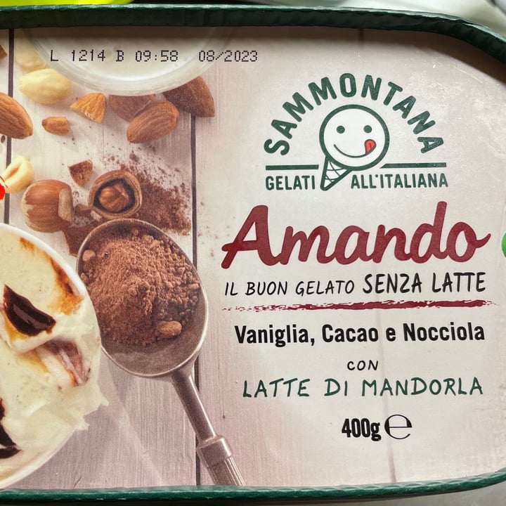 photo of Sammontana Amando Vaniglia, Cacao e Latte con Latte Di Mandorla shared by @letrusca on  22 Sep 2021 - review
