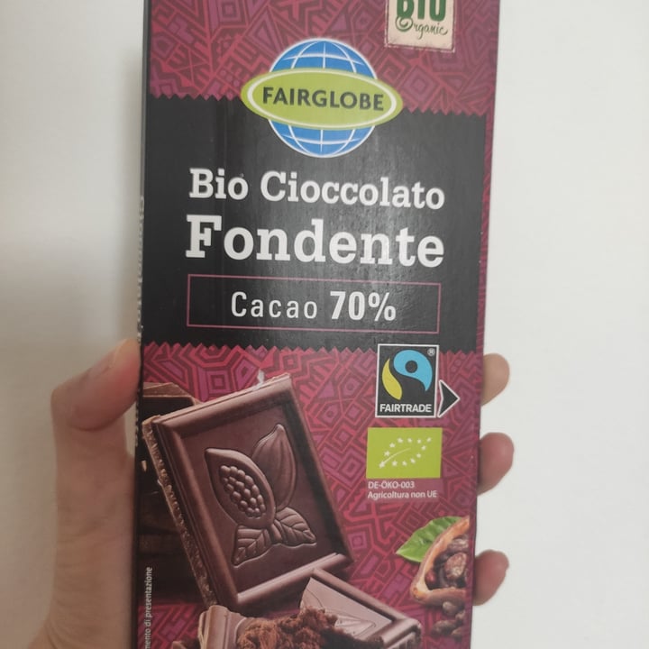 review photo of Fairglobe Cioccolato Fondente Cacao 70% shared by @antonellam on 07 Jun 2022 - review