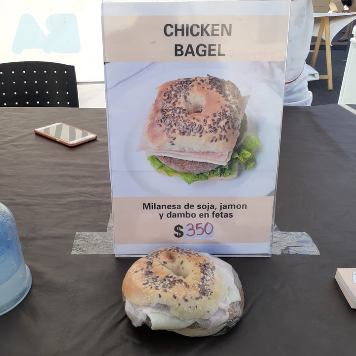 photo of Pacha Gourmet Chicken Bagel shared by @lalaveg on  20 Mar 2021 - review