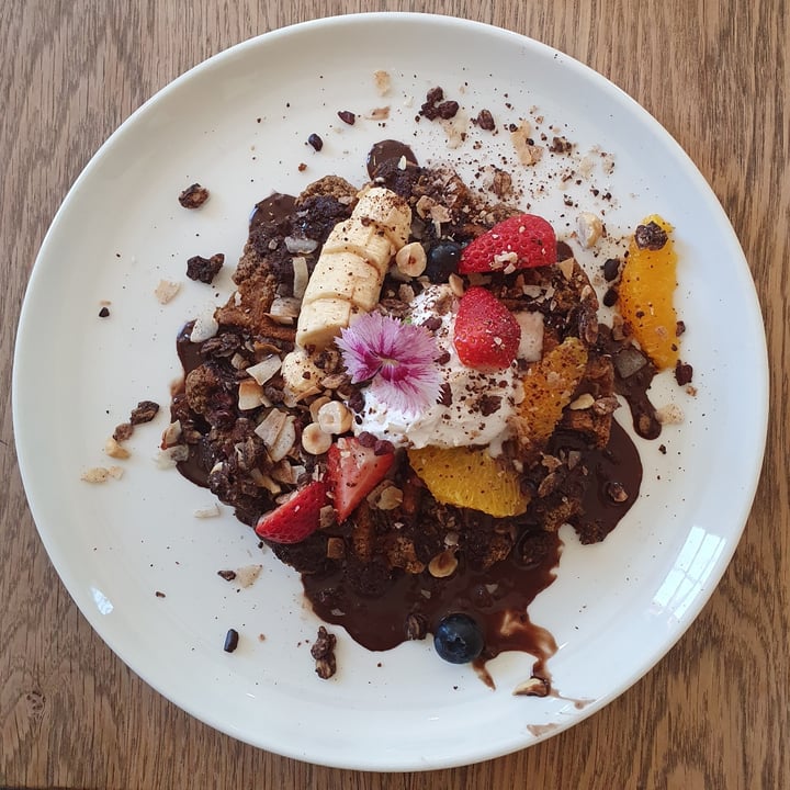 review photo of Terbodore Coffee Roasters Breakfast waffle shared by @marcellekeet on 01 Oct 2021 - review