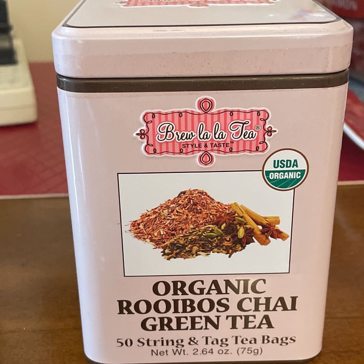 photo of Brew la la tea Organic Rooibos Chai green tea shared by @claudiah on  23 Feb 2022 - review