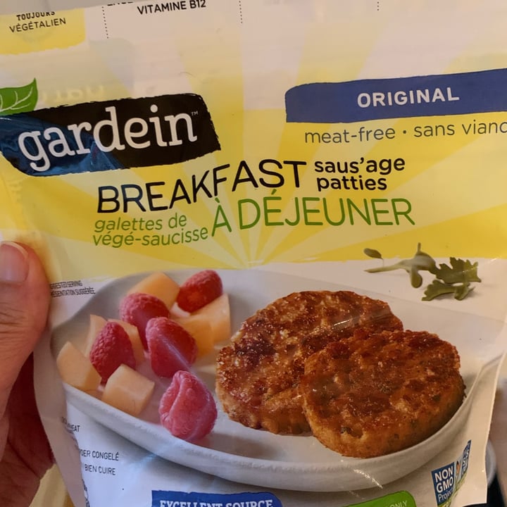 photo of Gardein Breakfast Saus’age Patties Original shared by @greengrrl on  27 Jun 2021 - review