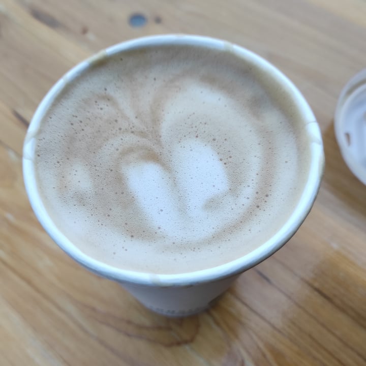 photo of Green Routes Cafe Dirty Chai Latte shared by @tuscanvegan on  04 Jan 2022 - review