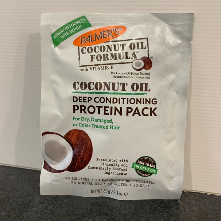 photo of Palmer's Deep Condition Protein Pack shared by @georgeshayek on  30 Sep 2021 - review