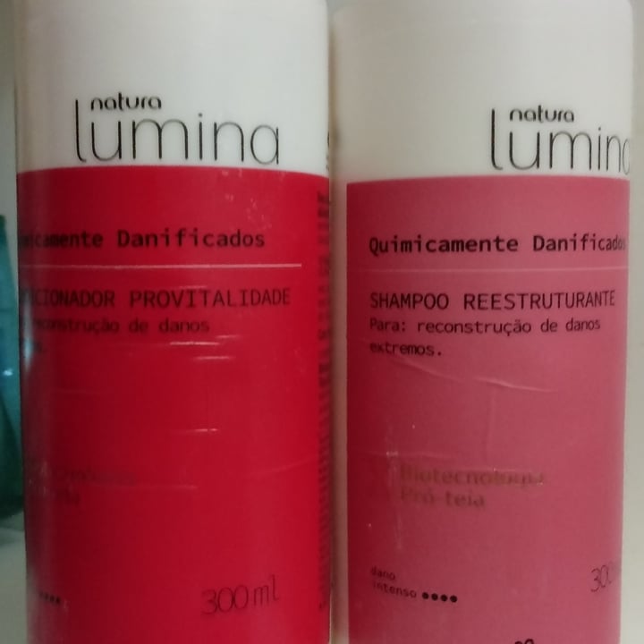 photo of Natura Lumina shampoo e condicionador shared by @silboch on  30 Apr 2022 - review
