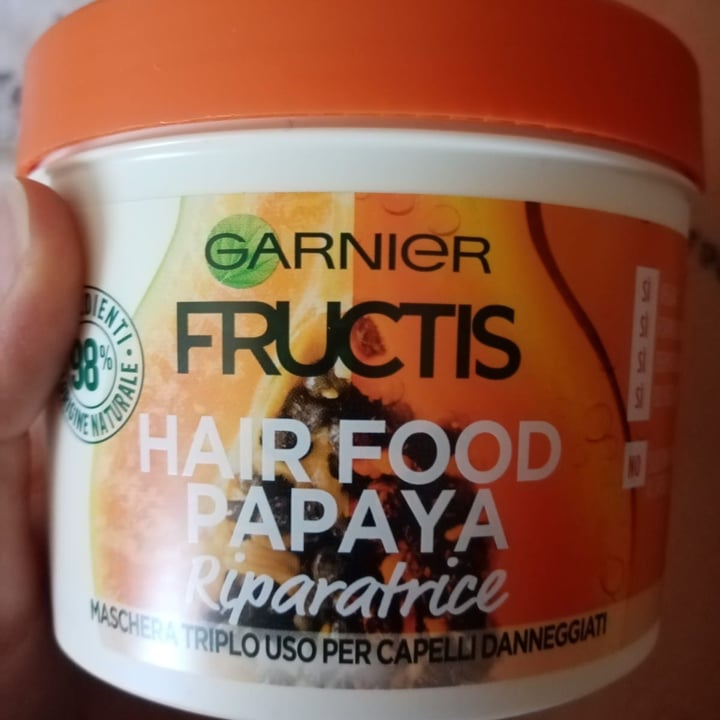 photo of Garnier Hair Food Papaya Riparatrice shared by @martalombardi on  22 Jun 2022 - review