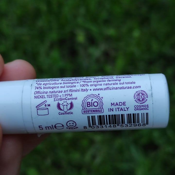 photo of Officina naturae Burro Labbra Lip Balm shared by @tere99 on  04 Jul 2022 - review