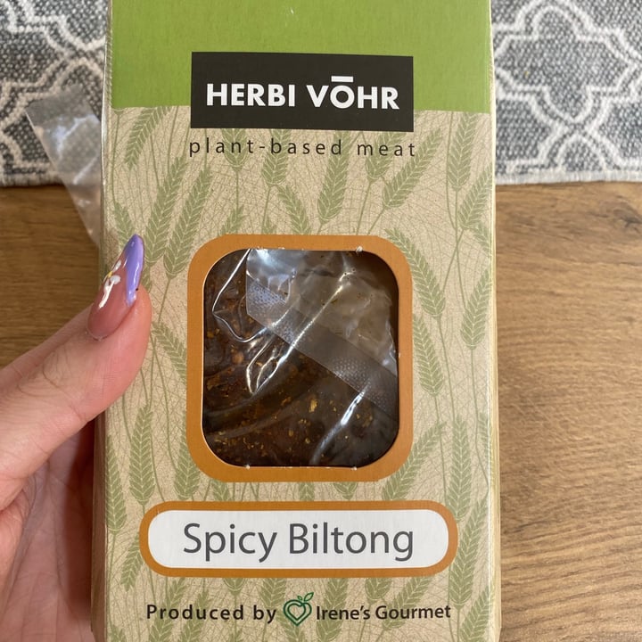 photo of HERBI VŌHR Spicy Biltong shared by @johaneberry on  02 Aug 2021 - review