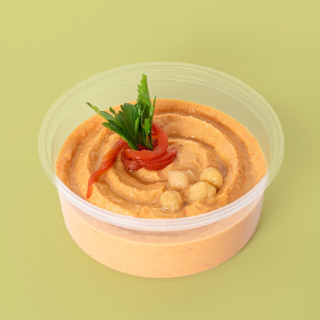 Photo of the dish “Hummus con pimiento rostizado”