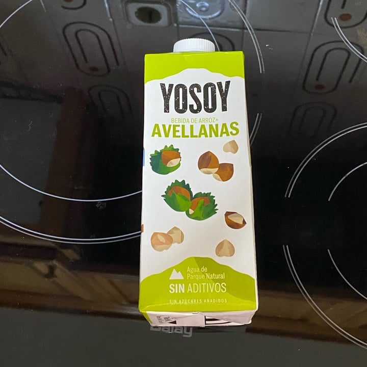 photo of Yosoy Bebida de arroz y avellanas shared by @veganagram on  29 Jan 2022 - review