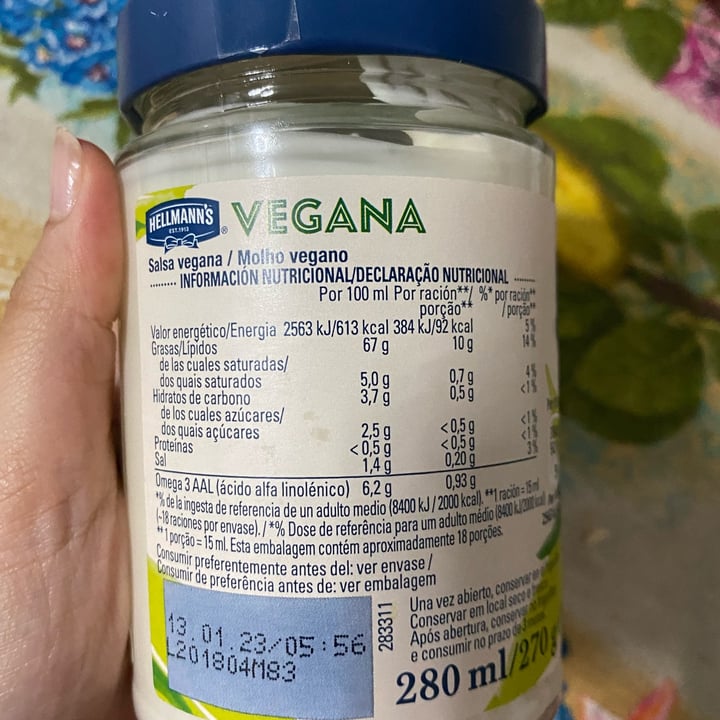 photo of Hellmann’s Aderezos shared by @carmengf27 on  09 Apr 2022 - review