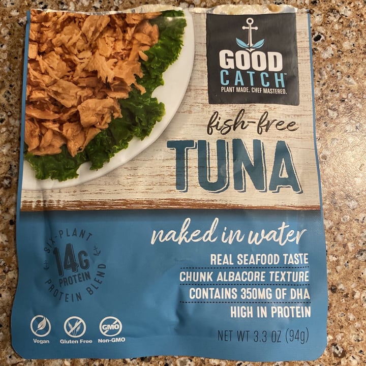 photo of Good Catch Fish-free Tuna Naked in Water shared by @pkravetz1278 on  13 Jun 2021 - review