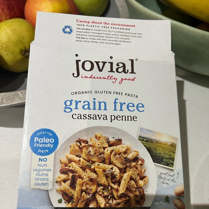 photo of Jovial Grain Free Cassava Penne shared by @jucaixeta on  09 Oct 2022 - review