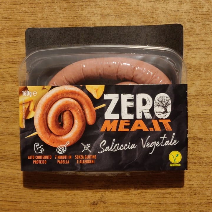 photo of Zero Mea.it Salsiccia Vegetale shared by @-vegandrew- on  18 Mar 2022 - review