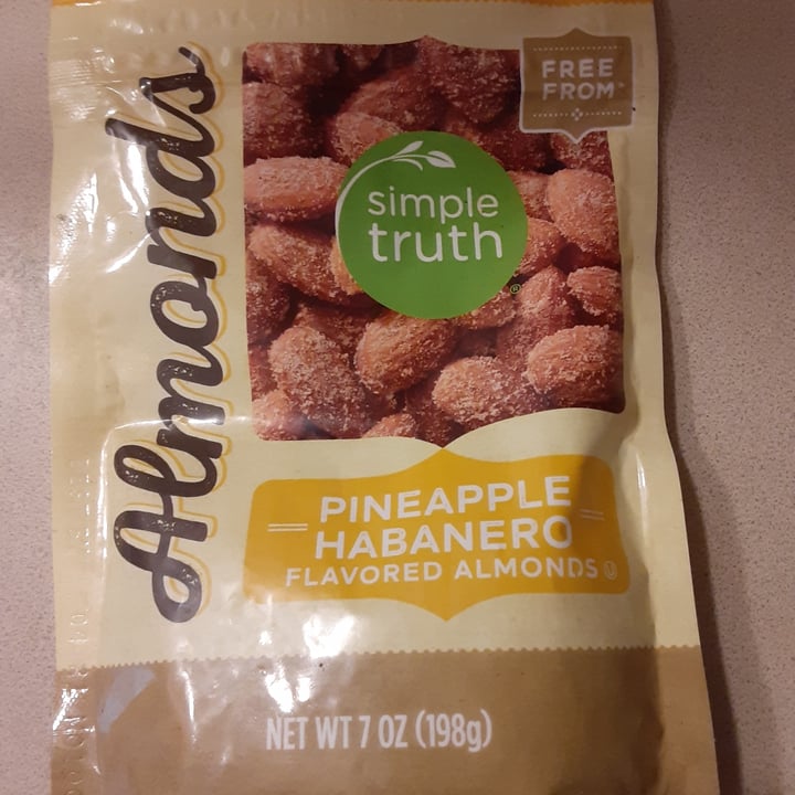 photo of Simple Truth Pineapple Habanero Almonds shared by @wespenland on  20 Aug 2020 - review