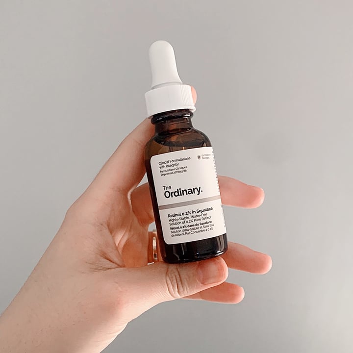 photo of The Ordinary Retinol 0.2% in Squalene shared by @firavounaki on  06 Aug 2021 - review