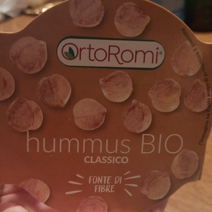 photo of Ortoromi hummus classico bio shared by @irenep on  26 Sep 2022 - review