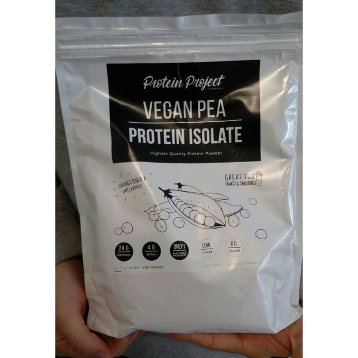 photo of Protein Project Vegan Pea Protein Isolate shared by @agussubires on  30 Jul 2019 - review