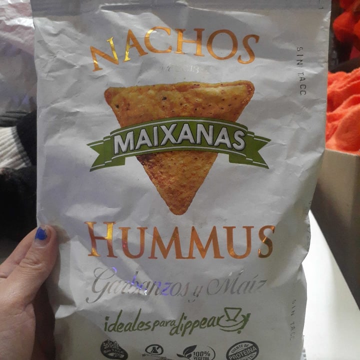 photo of Maixanas Nachos sabor Hummus shared by @lolo13 on  04 Jun 2022 - review