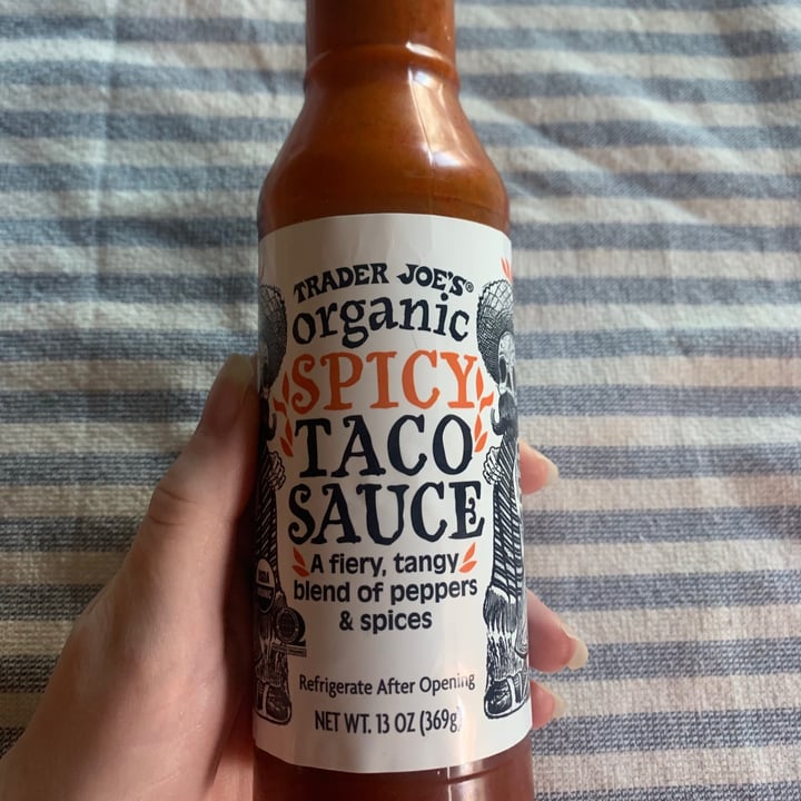review photo of Trader Joe's Organic spicy taco sauce shared by @beachgirl07 on 28 Dec 2020 - review