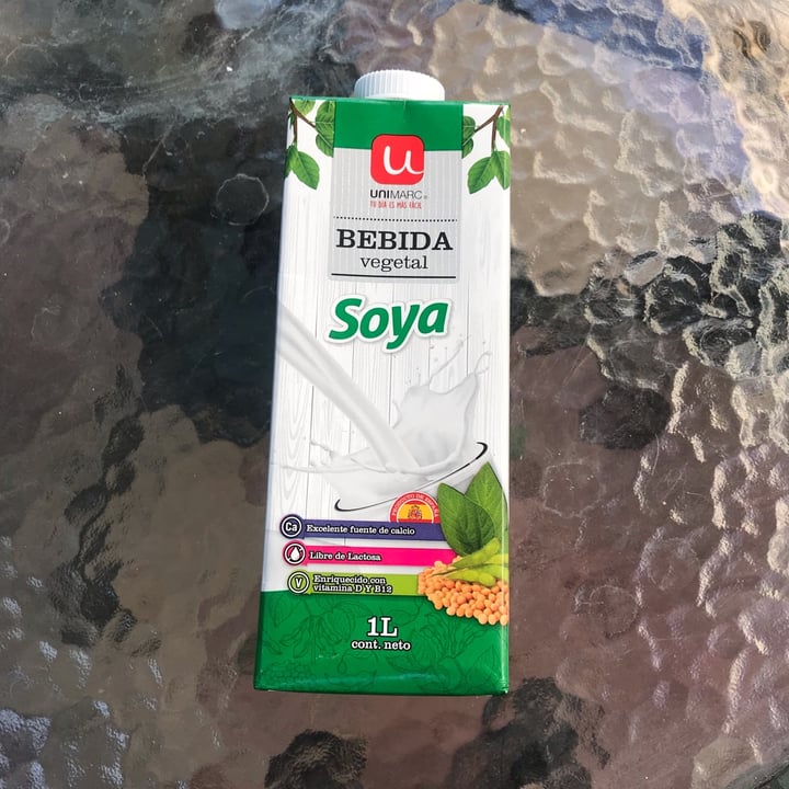 photo of Unimarc Bebida Vegetal De Soya shared by @panchiiiii on  25 Jun 2022 - review