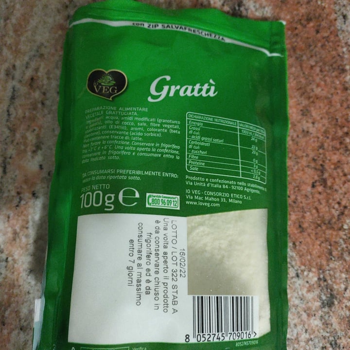 review photo of ioVEG Grattì shared by @luigi96 on 31 Jan 2022 - review