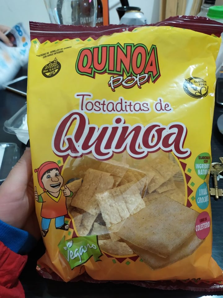 photo of Yin Yang Tostaditas de Quinoa shared by @heycharliebrown on  23 Oct 2019 - review