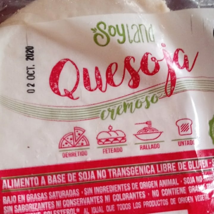 photo of SoyLand Quesoja shared by @vegananivel5 on  21 Oct 2020 - review