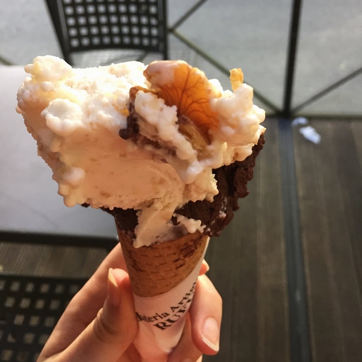 review photo of Gelateria Artigianale Rufus Cioccolato Fondente e Noce shared by @vegali99 on 20 Apr 2022 - review
