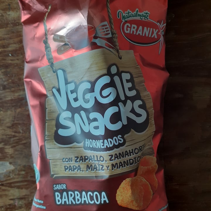 photo of Granix Veggie Snacks Sabor Barbacoa shared by @micaela10 on  27 Jul 2021 - review