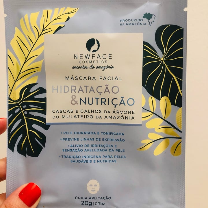 photo of newface Máscara Facial Casca do Mulateiro da Amazônia shared by @amapaula on  16 Aug 2022 - review