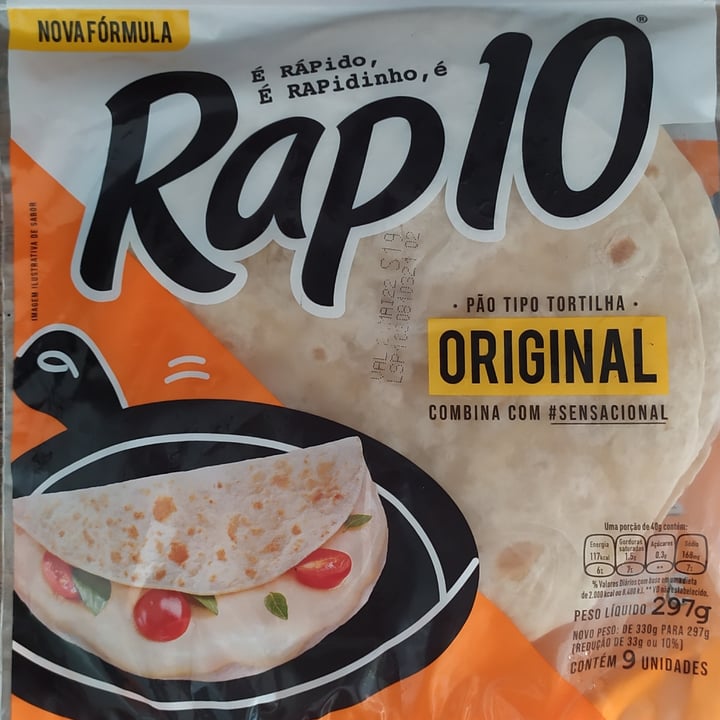 photo of Rap 10 Pão Tortilha Tradicional shared by @albertoj on  03 May 2022 - review