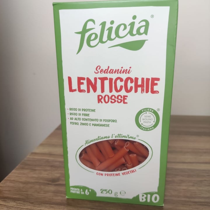 photo of Felicia Sedanini lenticchie rosse shared by @mcoculo on  15 Jun 2022 - review