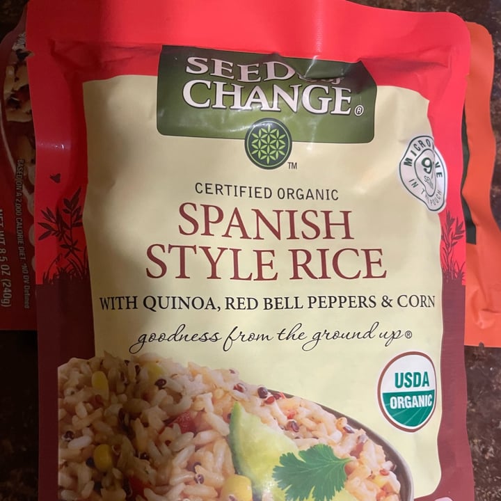 photo of Seeds of Change Organic Spanish Style Rice shared by @omifan on  27 May 2022 - review