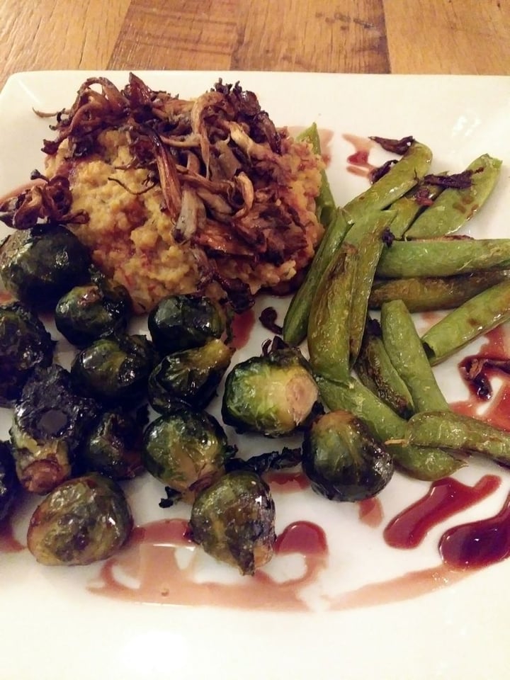 review photo of Ravens Restaurant Mushroom Polenta shared by @cara4animals on 06 Dec 2019 - review