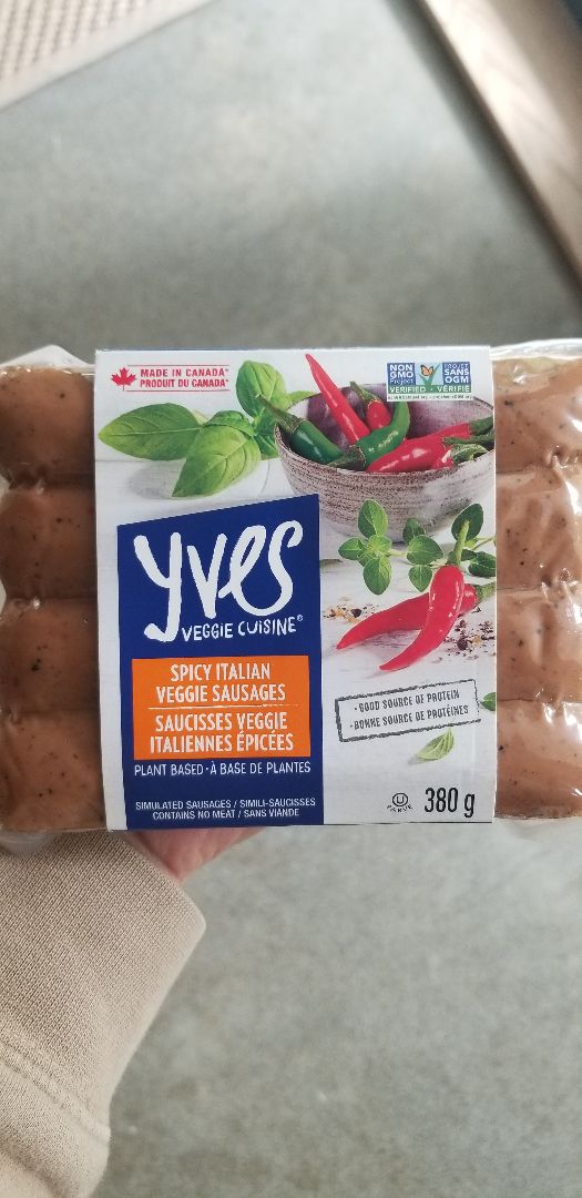 Yves Veggie Cuisine Spicy Italian Veggie Sausages Reseña abillion