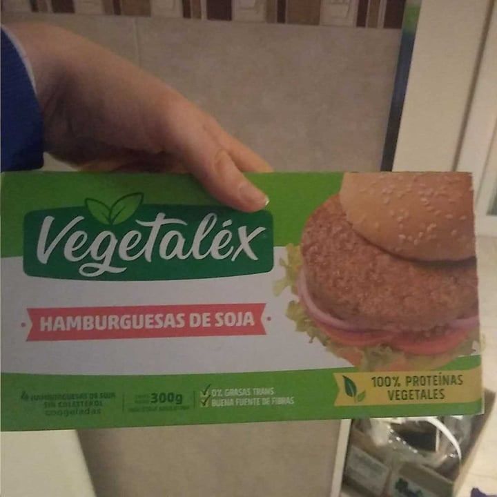 photo of Vegetalex Hamburguesas de Soja shared by @catasomoza27 on  03 Aug 2020 - review