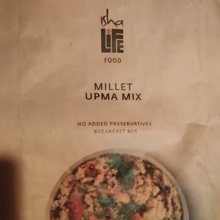 photo of isha life millet upma mix shared by @blacktigerdog on  25 Jun 2020 - review