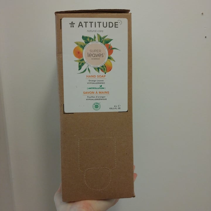 photo of ATTITUDE Super Leaves Hand Soap Orange Leaves 4L shared by @mllemurphy on  09 Dec 2021 - review