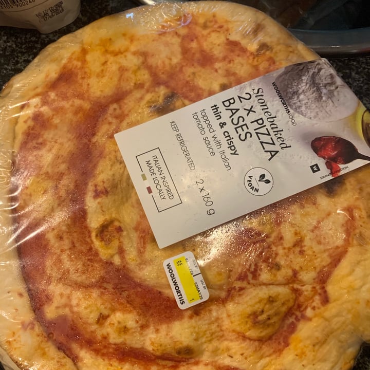 photo of Woolworths Food Stonebaked Pizza Bases shared by @chironix on  02 Aug 2020 - review