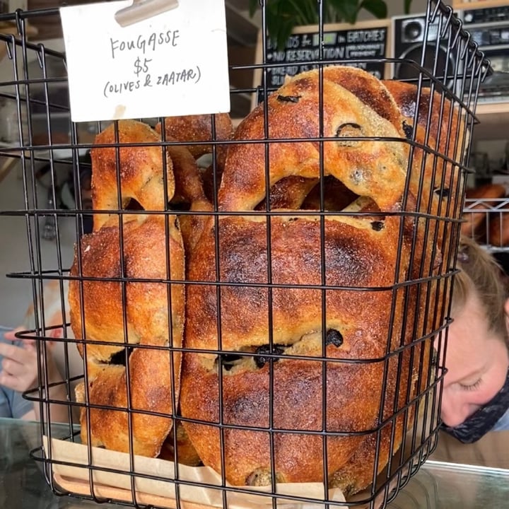 photo of Woodlands Sourdough Fougasse shared by @melodychen on  03 Jul 2021 - review
