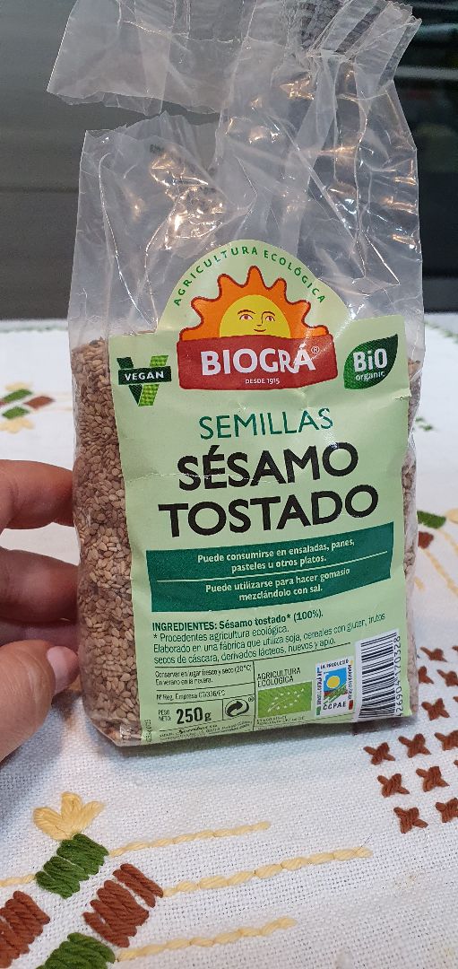 photo of Biogra Sésamo tostado shared by @mariencd on  28 Feb 2020 - review