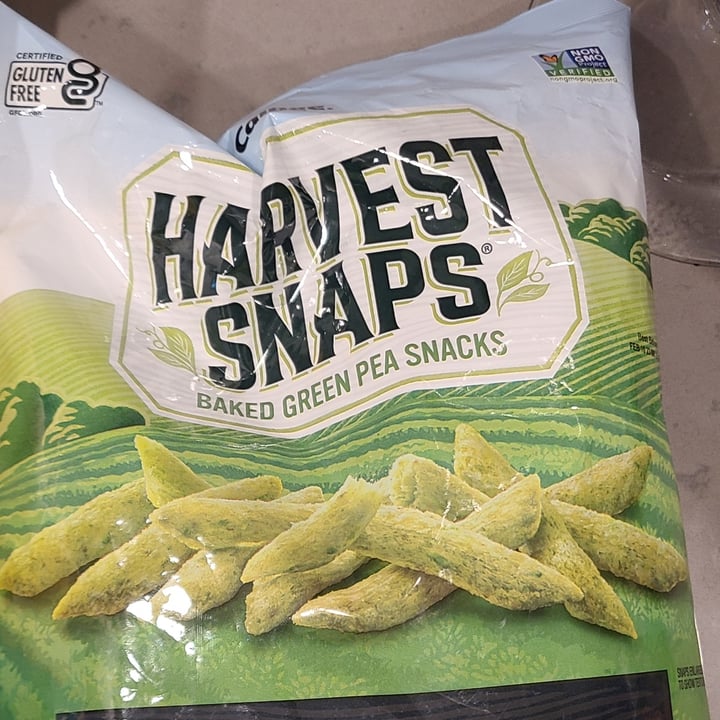 photo of Harvest Snaps Baked Green Pea Snacks Lightly Salted  shared by @jeyb on  13 Aug 2022 - review