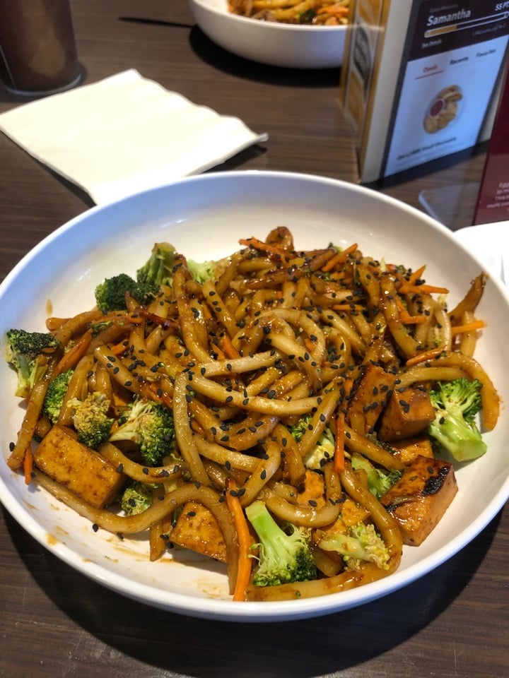review photo of Noodles and Company Japanese Pan Noodles With Tofu shared by @skez0407 on 10 Dec 2019 - review