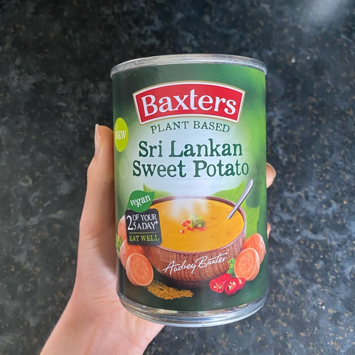 photo of Baxters Sri Lankan Sweet Potato Soup shared by @bethany0990 on  24 Sep 2021 - review